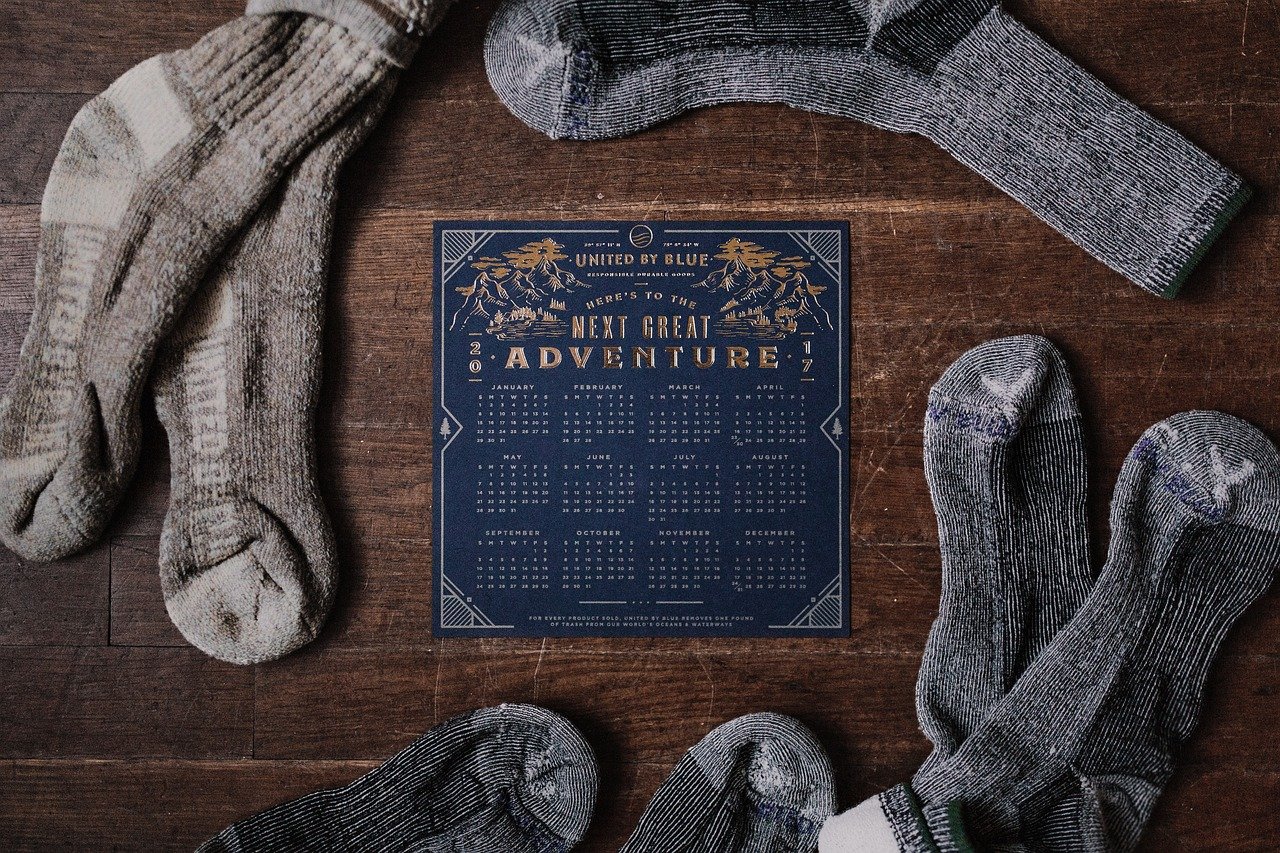Wooden Halloween countdown calendar