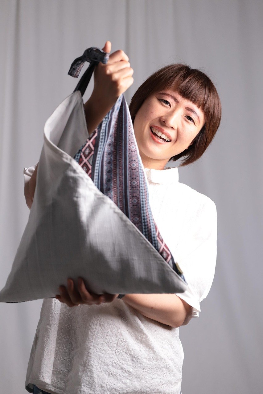 Canvas tote bag for donations
