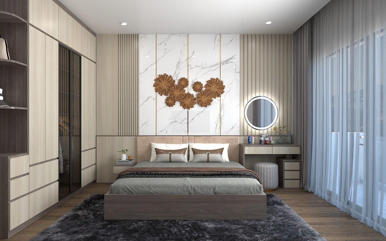 Bedroom suite interior