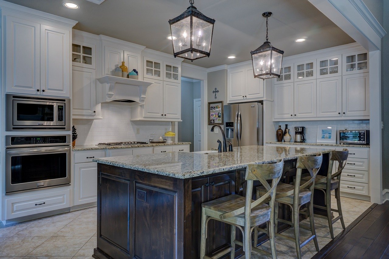 Shared kitchen and living space