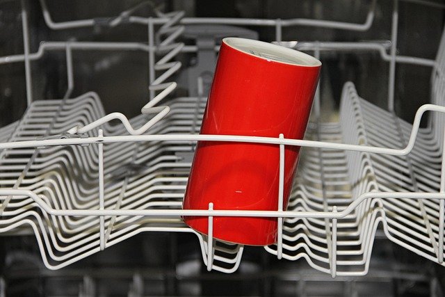 Dishwasher clean dirty status magnet on stainless steel
